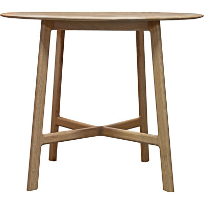 Anneliese Oak Round Solid Wood Dining Table