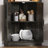 Caleal Lighted Curio Bookcases-431690491