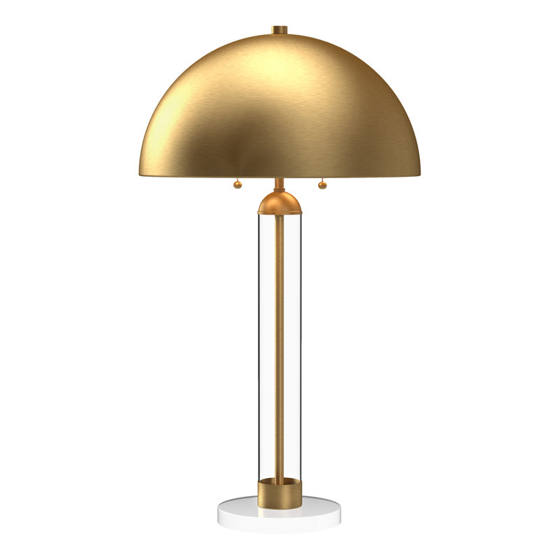 Margaux Table Lamp, Brushed Gold
