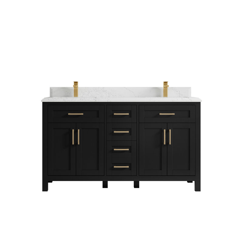 Ensemble de meuble-lavabo double 60 po Adeyne, Empira