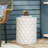 Outdoor Lightweight Concrete Side Table