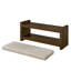 Banc d'appoint de 40 po avec étagère à chaussures inférieure, banc de siège rembourré pour le salon, banc de bout de lit compact moderne avec rangement pour sièges de chambre à coucher, coussin amovible-1451209170-1451208744