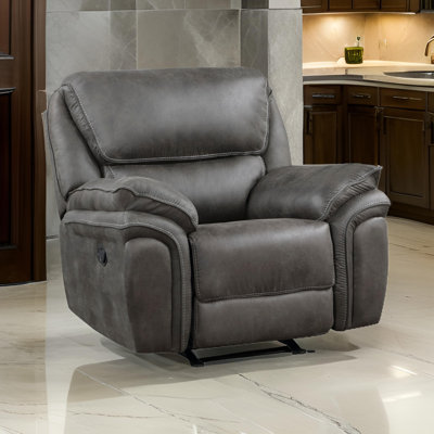Demecia Upholstered Home Theater Seat
