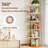 62.5" Rotating Bookcase, 360° Spinning Corner Bookshelf For Storage & Display, For Home Office And Living Room-104896776