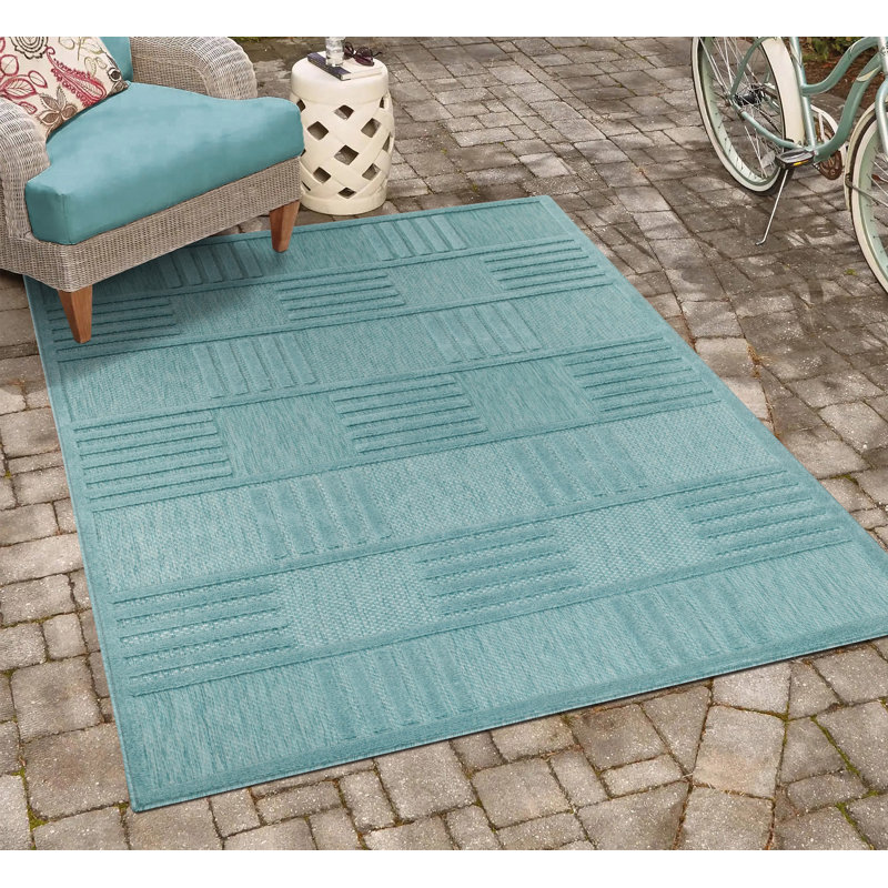 Konvalinka Plaid Area Rug, Rectangle 120 x 170cm
