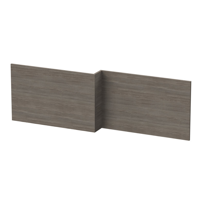 Shower Bath Front Panel, Grey Avola
