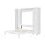 Lit escamotable mural avec portes de rangement Rieth-1343162030