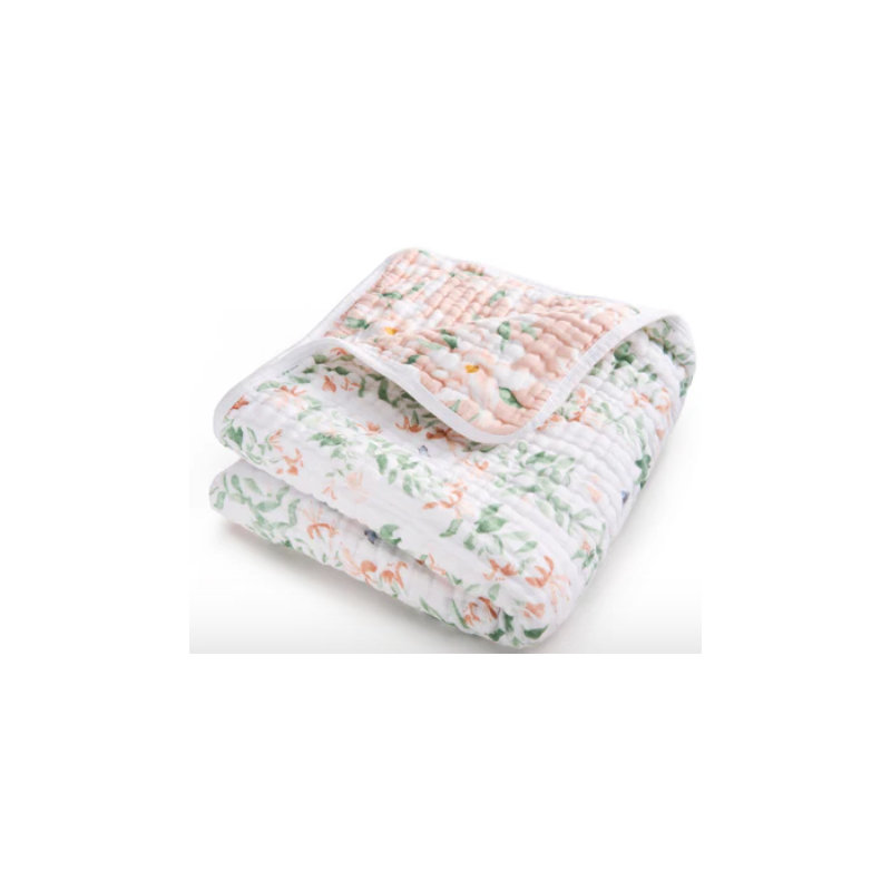 Couverture en mousseline, jardin de papillons