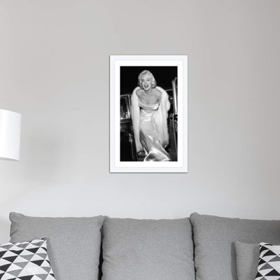 Reproduction de photo sur toile "marilyn monroe stepping out of limousine" radio days