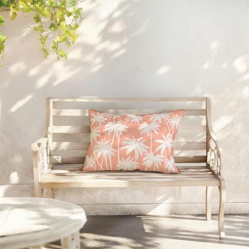 Coussin Palm, Corail