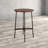 Leone Wood Top Bar Table