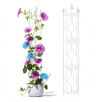 183cm H x 31cm W Metal Gothic