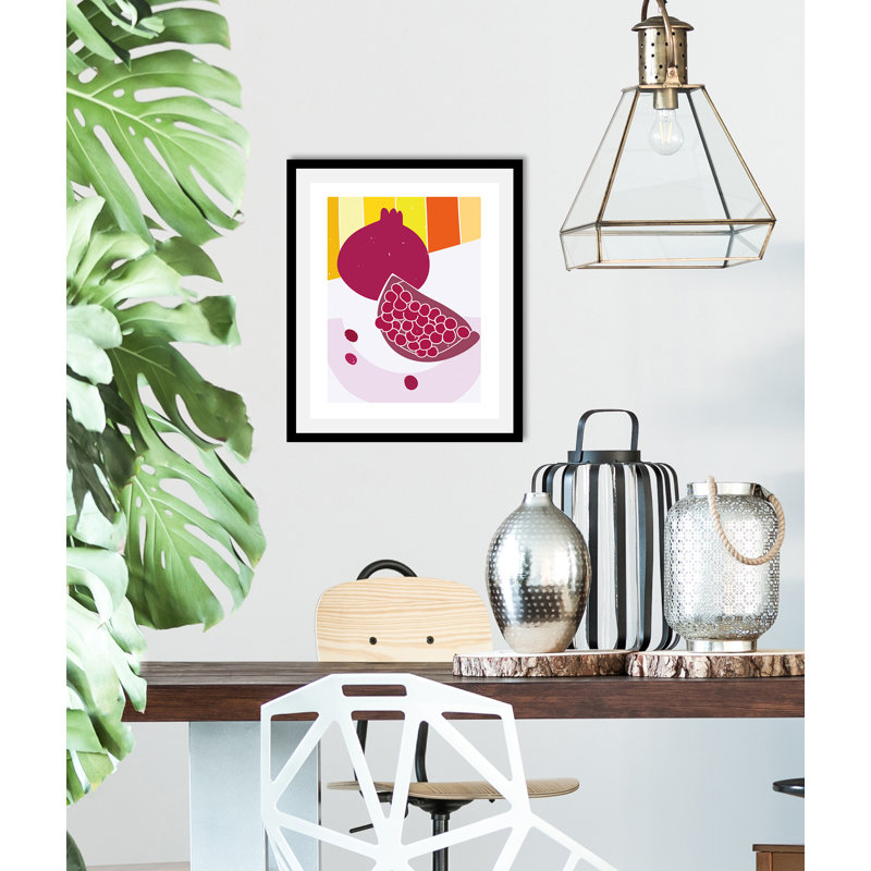 Pomegranate - Single Picture Frame Print, 70cm H x 50cm W
