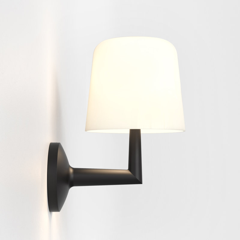 Ella 2 - Light Armed Sconce, Matt Black