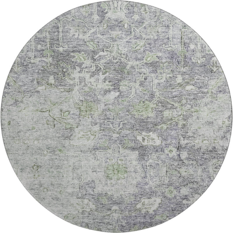 Tapis de qualité supérieure Prisco, Rond 8 pi