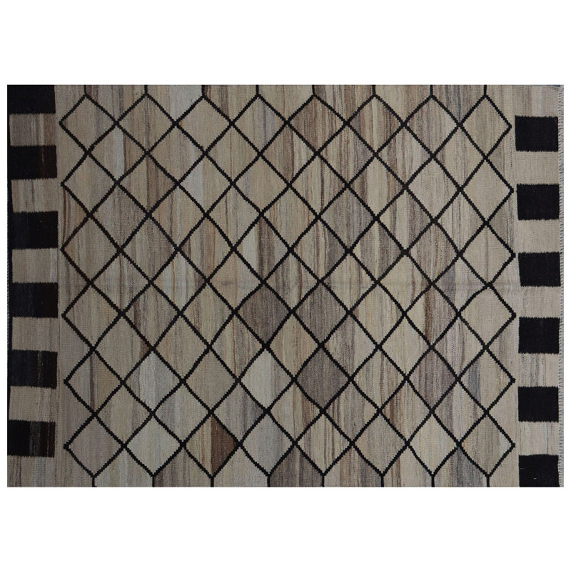 Jess Geometric Hand Woven 125cm X 180cm Area Rug