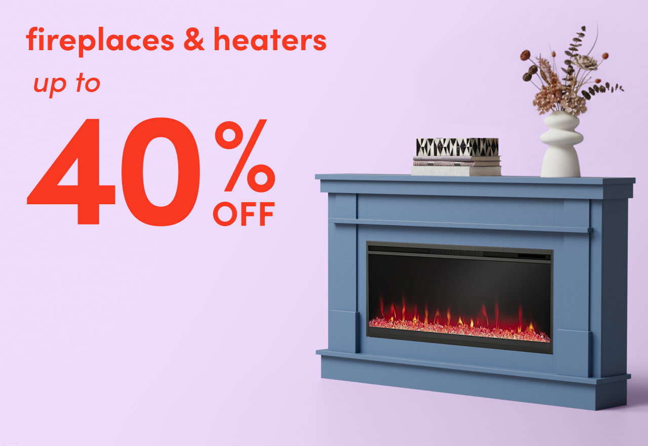 fireplace & heater clearance