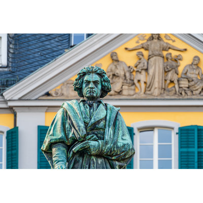 Statue de Beethoven Monument par Photofires - Photographie sur toile tendue