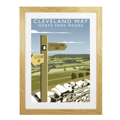 Cleveland Way 2 by Richard O'Neil - Print
