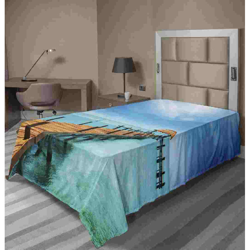 Drap plat en microfibre, Drap plat pour lit simple