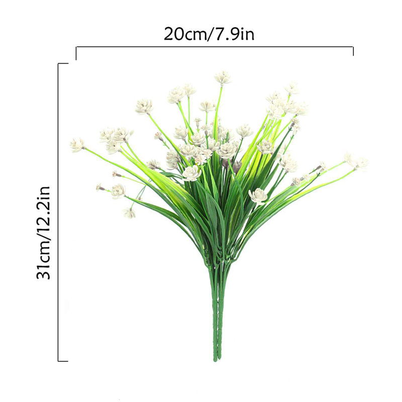 Arrangement floral jonquille, Blanc