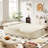 78.7" Foldable Sleeper Sofa Bed Full-Size Corduroy Compression Couch Bed - No Assembly Required-872861810