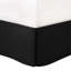 Ensemble d'édredon pour lit simple en microfibre et ensemble de draps en sarcelle / noir - preuve, étiqueté