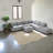 Modern Modular Sofas With Storage, Grey Chenille, Flexible For Living Room