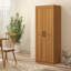 Armoire de rangement autoportante à 2 portes de 63 po à 2 portes avec 5 tablettes et 2 tablettes réglables Buzia-1972741862