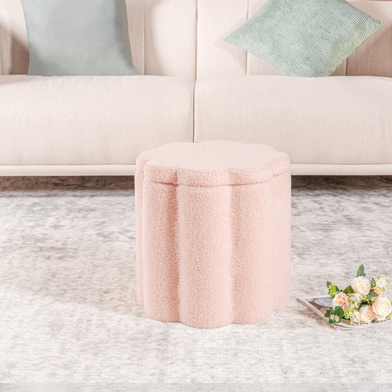 Fauteuil de coiffeuse Kylina, Rose