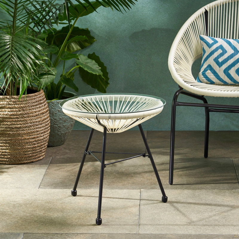 Table d'appoint, Blanc