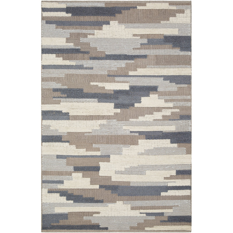 Baier Wool Camouflage Indoor Rug, Rectangle 2' x 3'