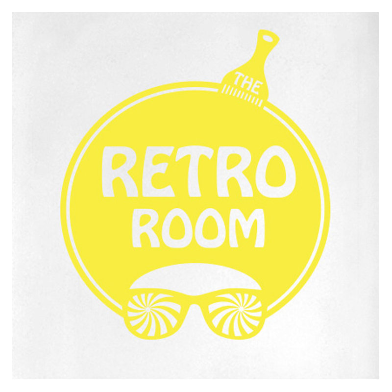 Wall Decal, Bright Yellow