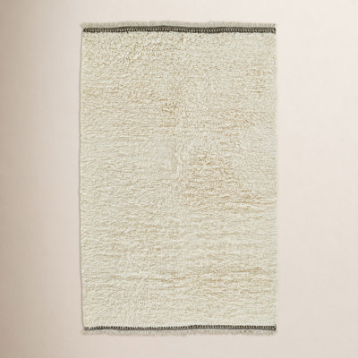 Astell Ivory Hand-Woven Wool Rug