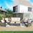 Anahit 9 - Person Patio Conversation Set with Cushions-1025105096