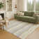 Machine Washable Indoor/Outdoor Micelotta ACN2333 Stripes Rug