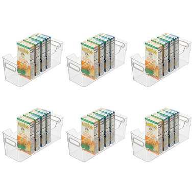 Oggi Neat Oggi Pantry & Refrigerator Organizer Bins 8- (set Of 6), Ideal  For Kitchen Organization, Pantry Storage, Fridge Organizing - Clear Pantry  Bins, W/fingergrip Handle & Reviews