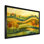 Paysage champêtre doré en automne II - campagne, art mural