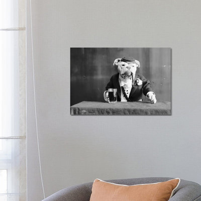 Bulldog, C1905 - Wrapped Canvas Print