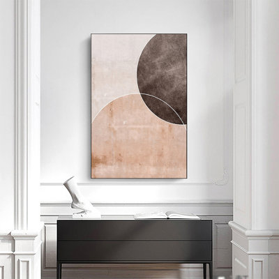 Earic, cercle abstrait sur toile