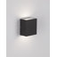 Black Integrated LED Outdoor Flush Mount
