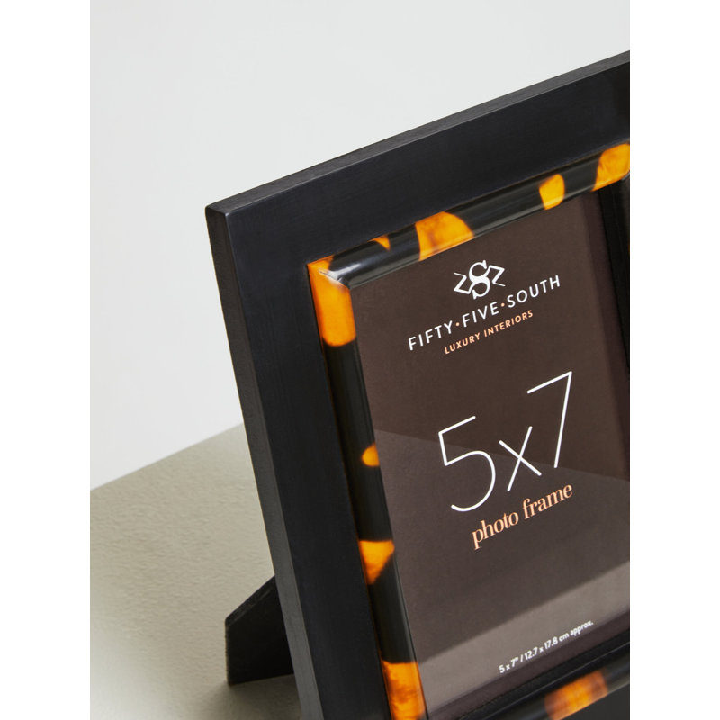 Black Picture Frame, 5" x 7"