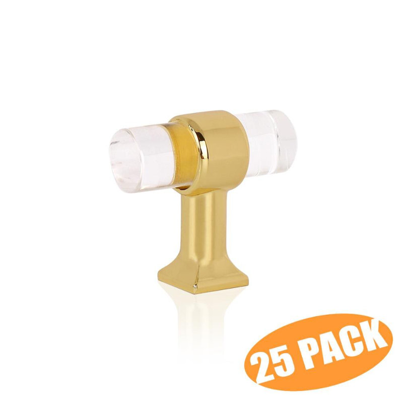 2" Length Bar Knob Multipack, Gold