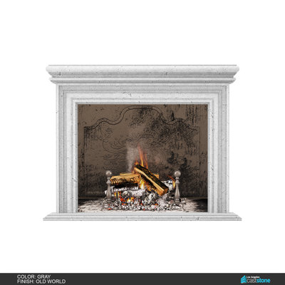 Palermo Alto Fireplace Mantel