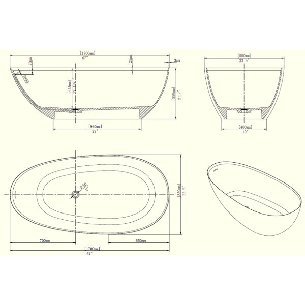 Dimensions du produit