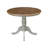 Ingbert Extendable Solid Wood Pedestal Dining Table-584627853