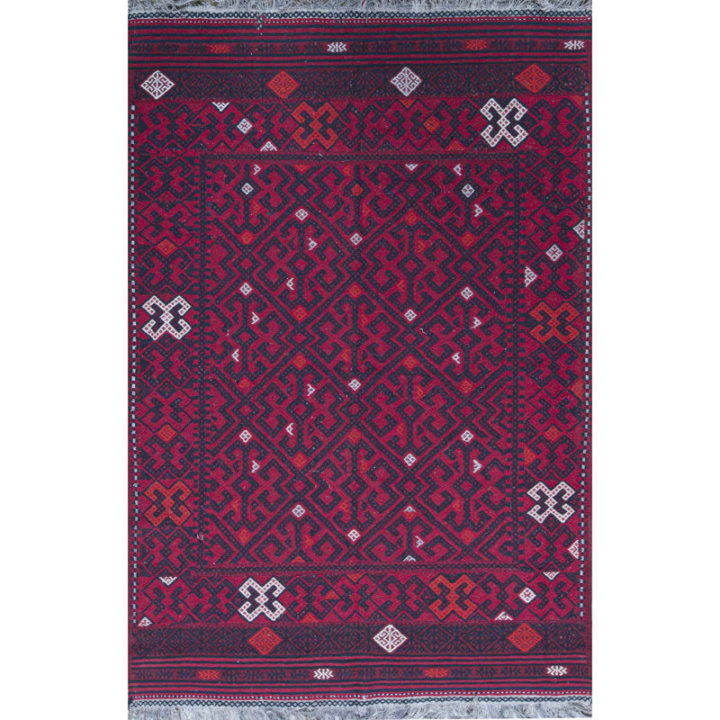 Afghan One-of-a-Kind 6'8" X 9'9" Area Rug