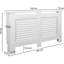 Polly Large Radiator Cover
