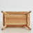 Natural Solid Wood Shoe Stool With Cloth Hanger, Mid-Century Storage Bench With High Rebound Sponge Cushion For Entryway And Living Spaces