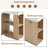 Freestanding Bathroom Vanity With Ceramic Sink